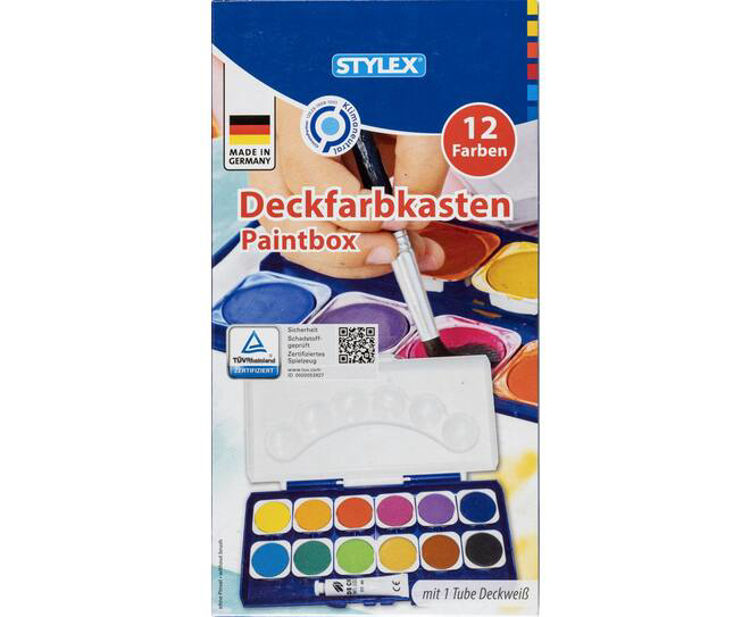 Picture of 1781- Paint-box with 12 tablets